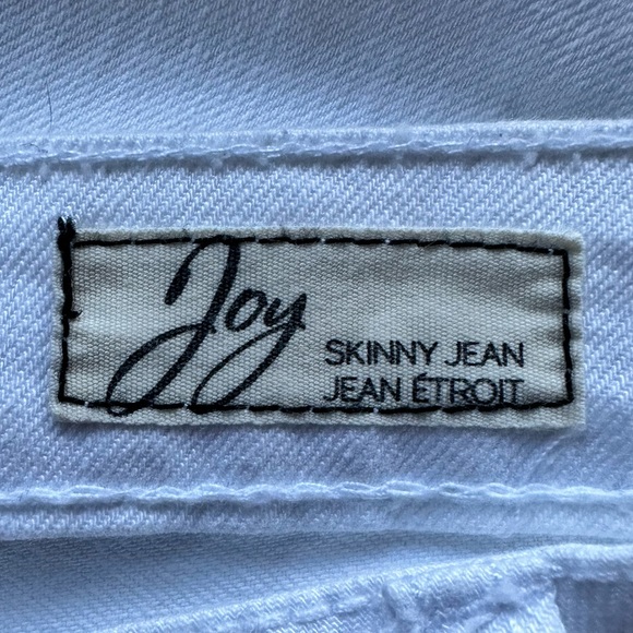 Foxy Jeans White Joy Skinny Jeans Sz 18 - Picture 9 of 12